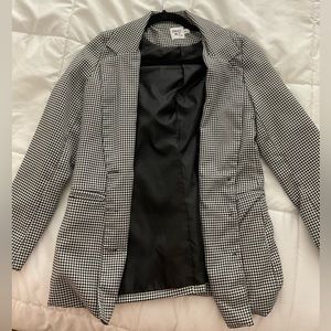 Princess polly gingham blazer